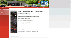 Desktop Screenshot of callcartersauto.com